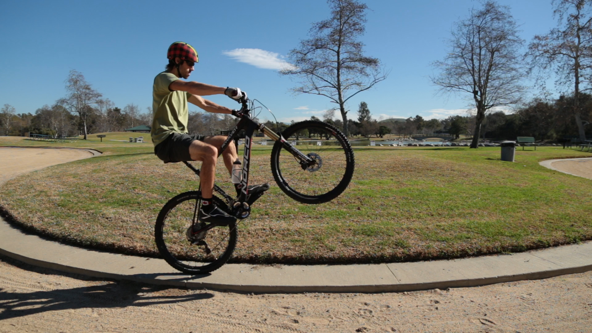 Pro mountain biker challenges you to learn to wheelie in 30 days